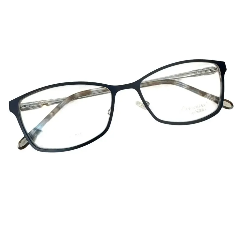 NEW Emozioni EM4416 Blue and Gold Eyeglasses
